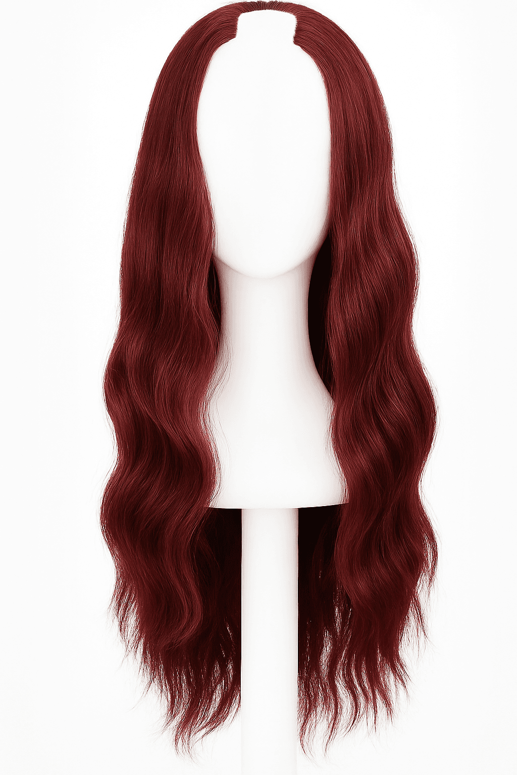 Semiperucă Burgundy