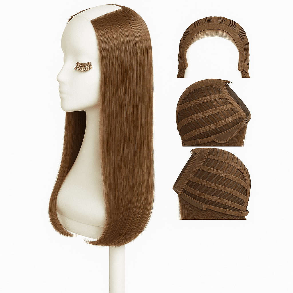 Semiperucă 7 Caramel