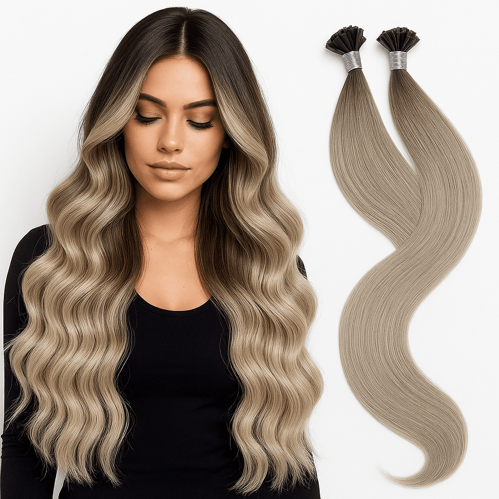 Extensii Cheratina Aoro Ombre #7 Silver