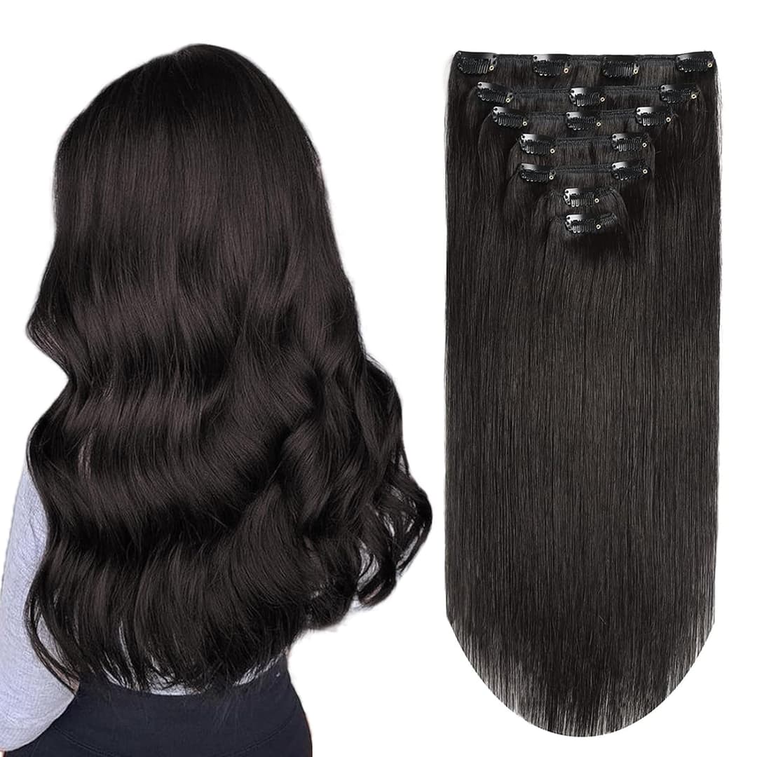 Extensii Clip-On Aoro #1B Natural Black