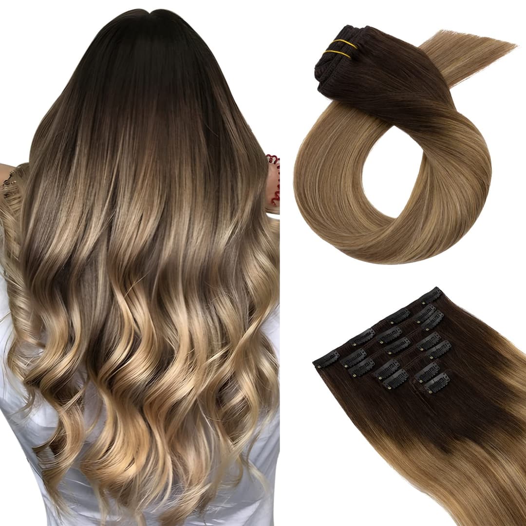 Extensii Clip-On Aoro Ombre #2 #8