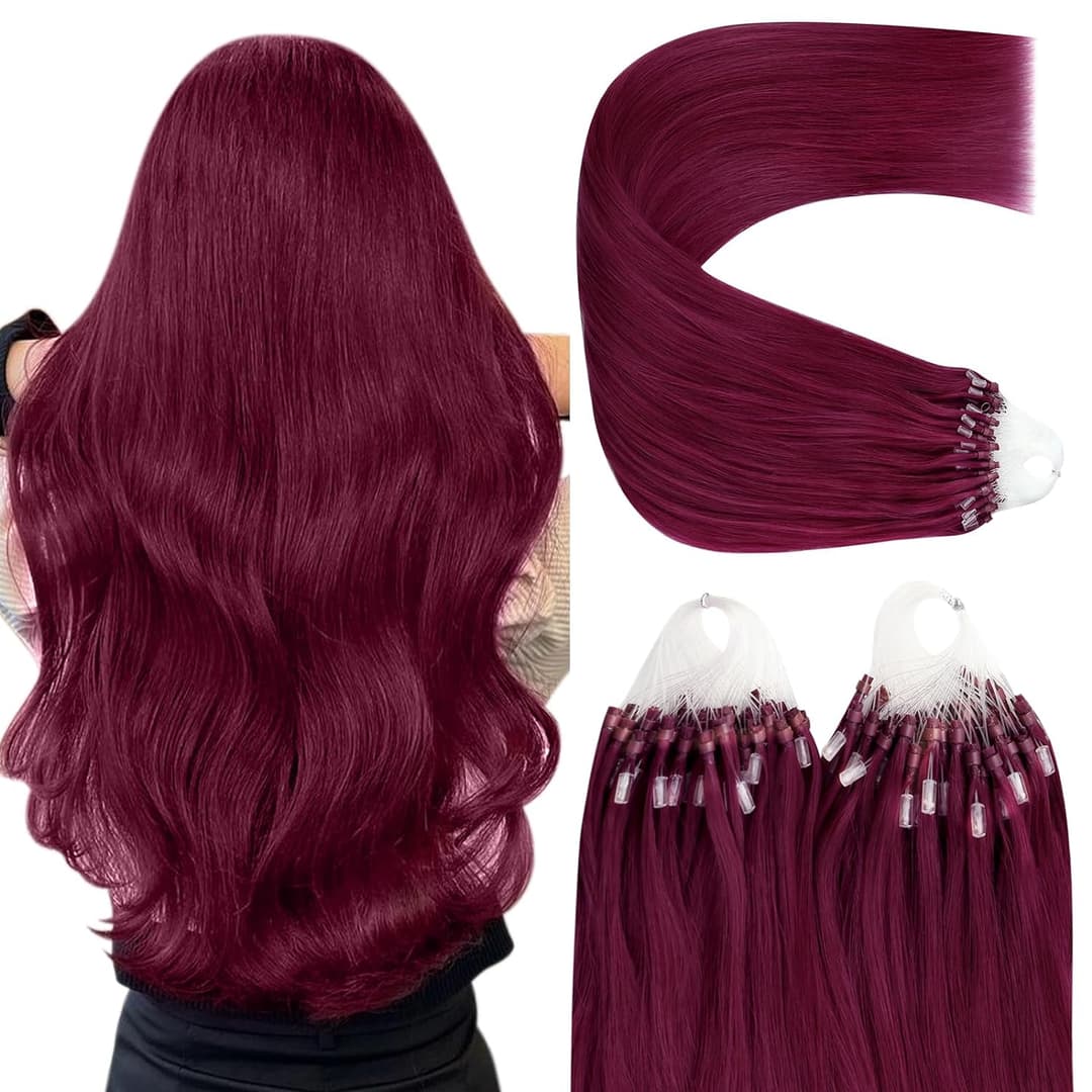 Extensii Microring Aoro Burgundy