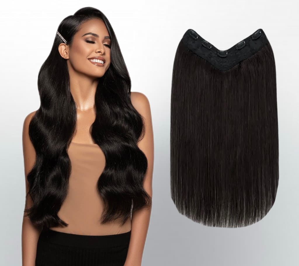 Tresa de par V-SHAPE Luxe Saten Inchis #2