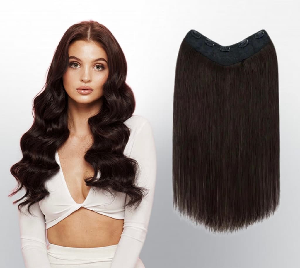 Tresa de par V-SHAPE Luxe Saten Inchis #2L