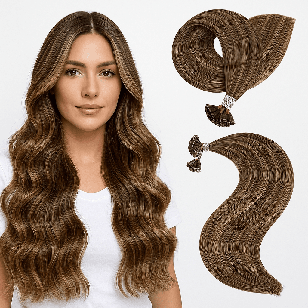 Extensii Cheratina Russian Hair Balayage #4 #24