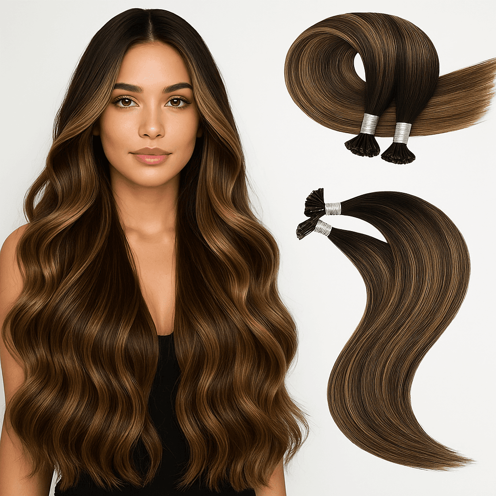 Extensii Cheratina Russian Hair Balayage #2 #8