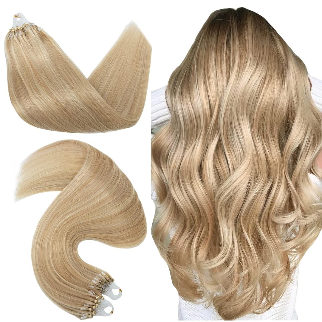 Extensii Microring Russian Hair Balayage #12 #24