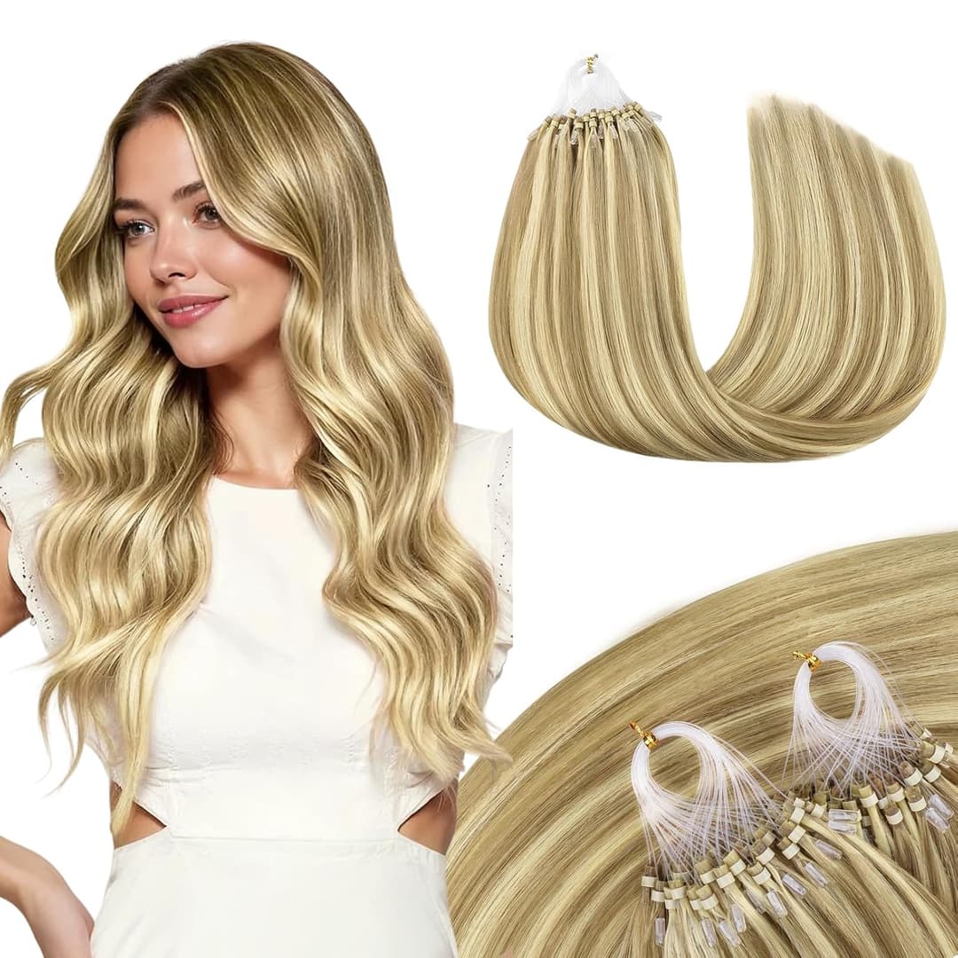 Extensii Microring Russian Hair Balayage #12 #60