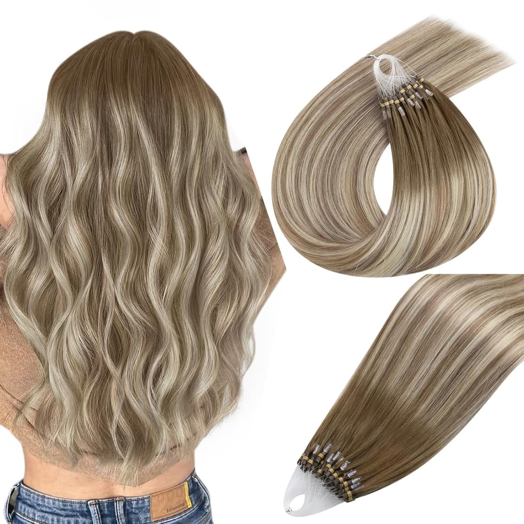 Extensii Microring Russian Hair Balayage #8 #60A