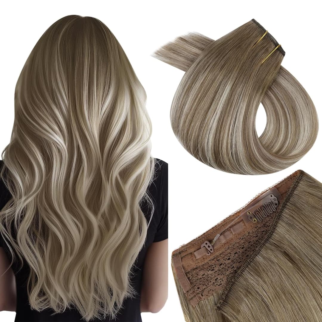 Extensii de Păr Flip In Aoro Balayage #8 #18