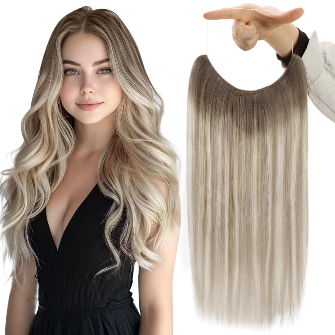 Extensii de Păr Flip In Aoro Ombre #9 Silver