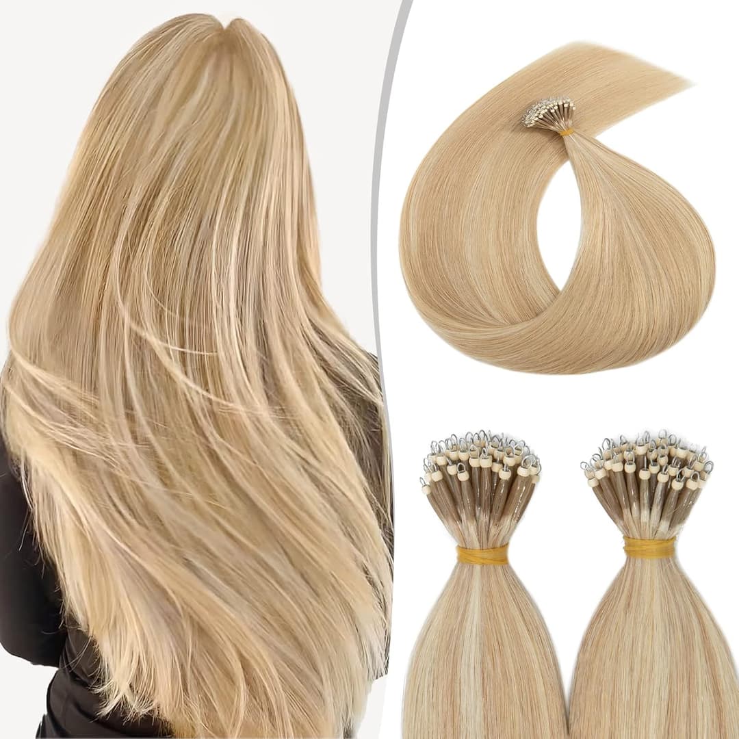 Extensii Nanoring Russian Hair Balayage #24 #60