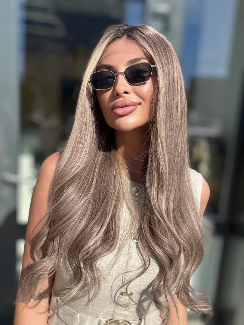 Peruca din par natural MALVINA